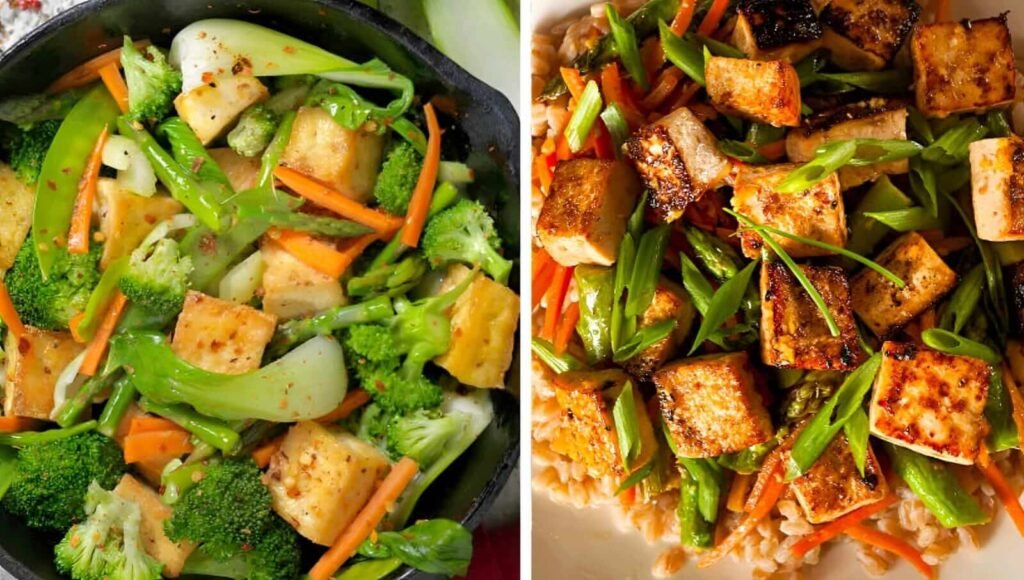 vegan high protein dinner