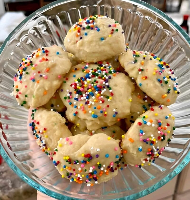 Italian Ricotta Cookies with Glaze