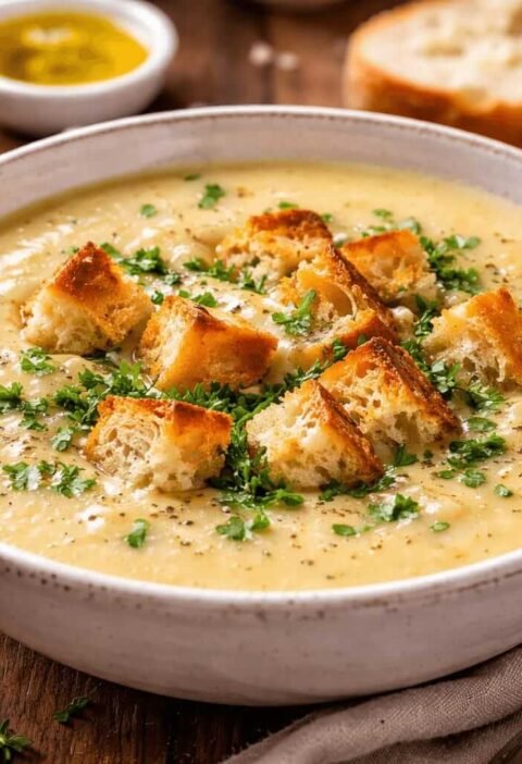 Garlic soup recipe