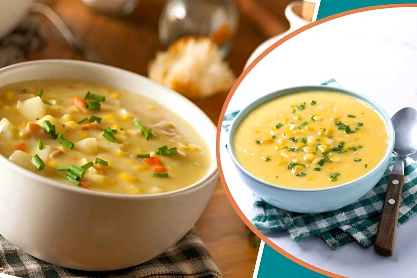 Corn soup recipe