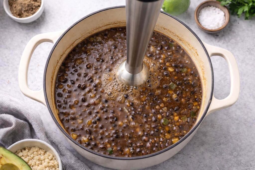 black bean soup recipe