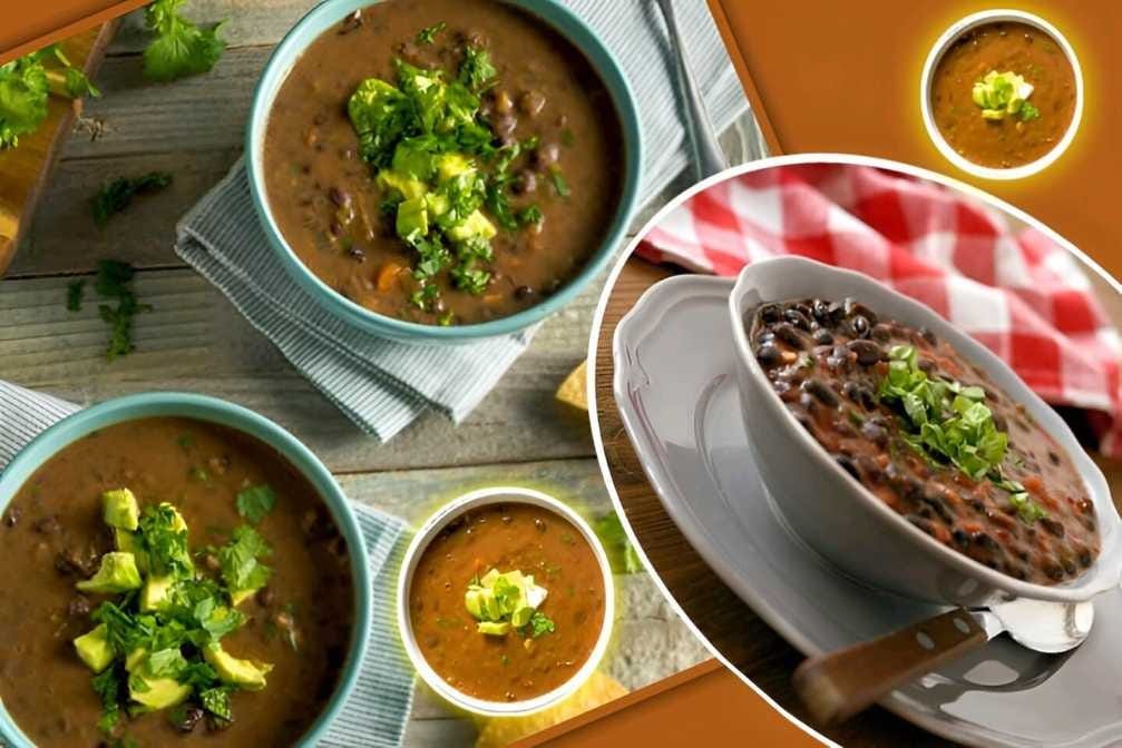 Black bean soup recipe