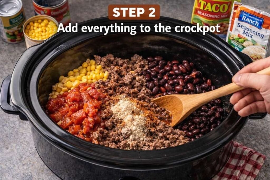 Crockpot Taco Soup