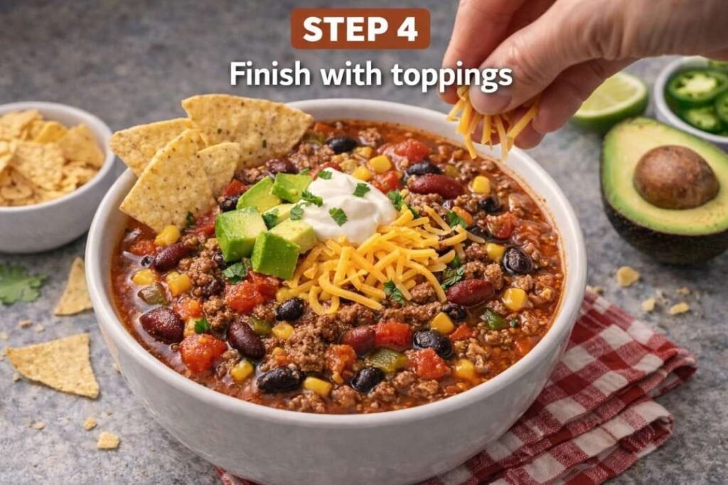 Crockpot Taco Soup