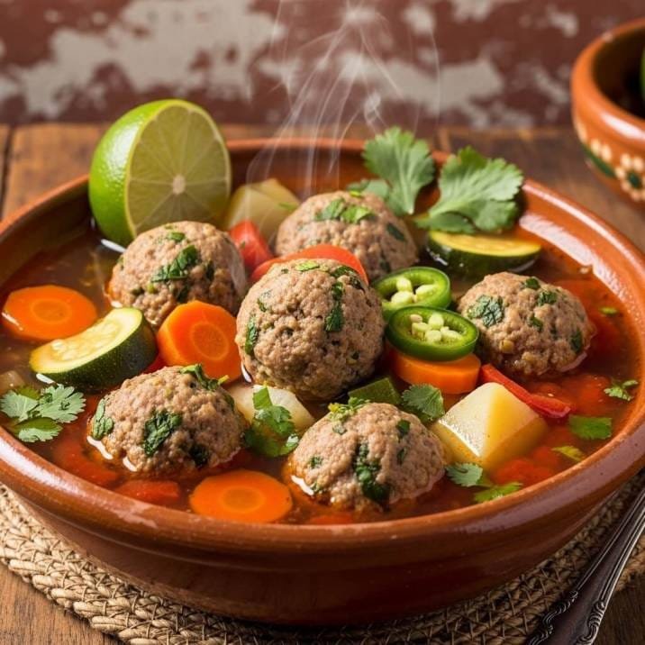 Mexican Meatball Soup (Authentic Albondigas Soup) 9 Mexican Meatball Soup