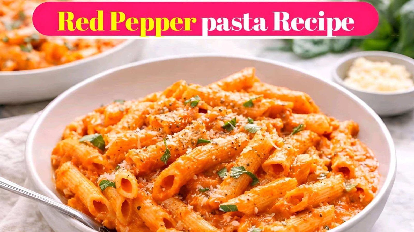 Red Pepper Pasta Recipe