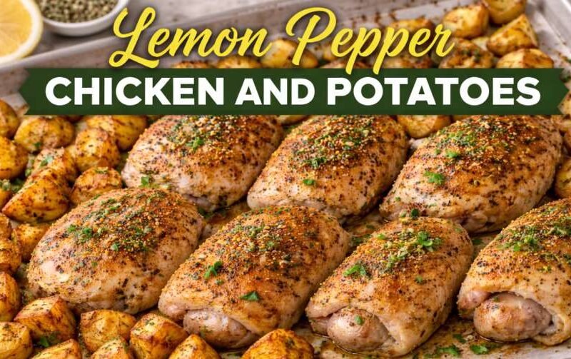 Lemon Pepper Chicken and Potatoes: A Smart, Flavor-Packed One-Pan Dinner 6 Lemon Pepper Chicken and Potatoes