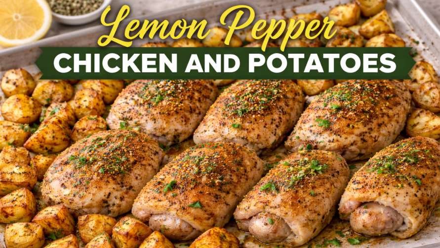 Lemon Pepper Chicken and Potatoes