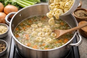 Cheese Tortellini Soup