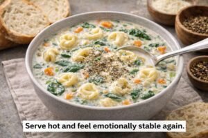 Cheese Tortellini Soup