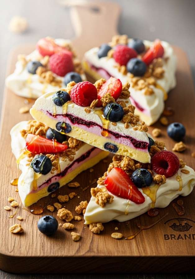 Frozen Yogurt Bark – My Favorite Healthy Freezer Treat 2 frozen yogurt bark recipe