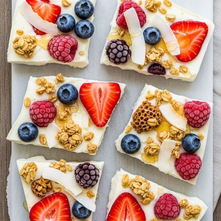 Frozen Yogurt Bark – My Favorite Healthy Freezer Treat 4 Frozen Yogurt Bark