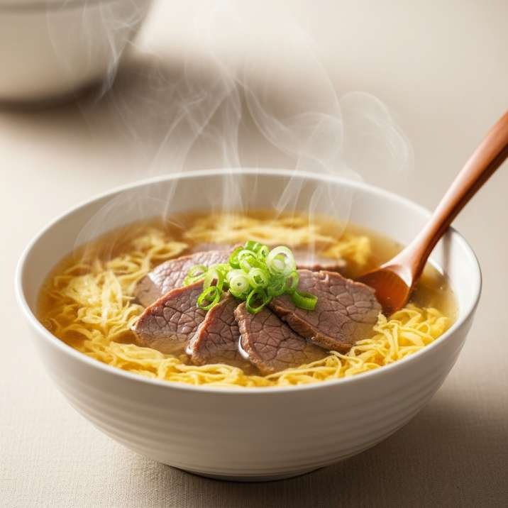 Beef Egg Drop Soup