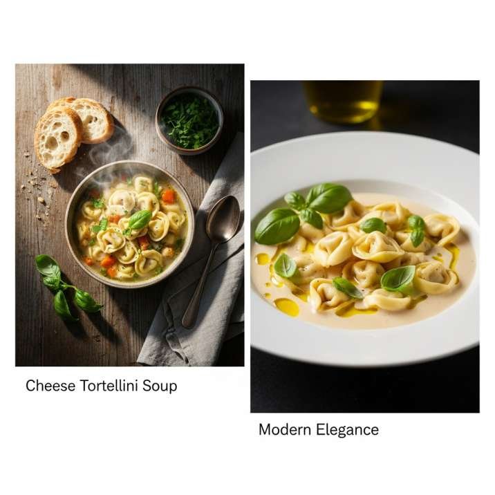 Cheese Tortellini Soup