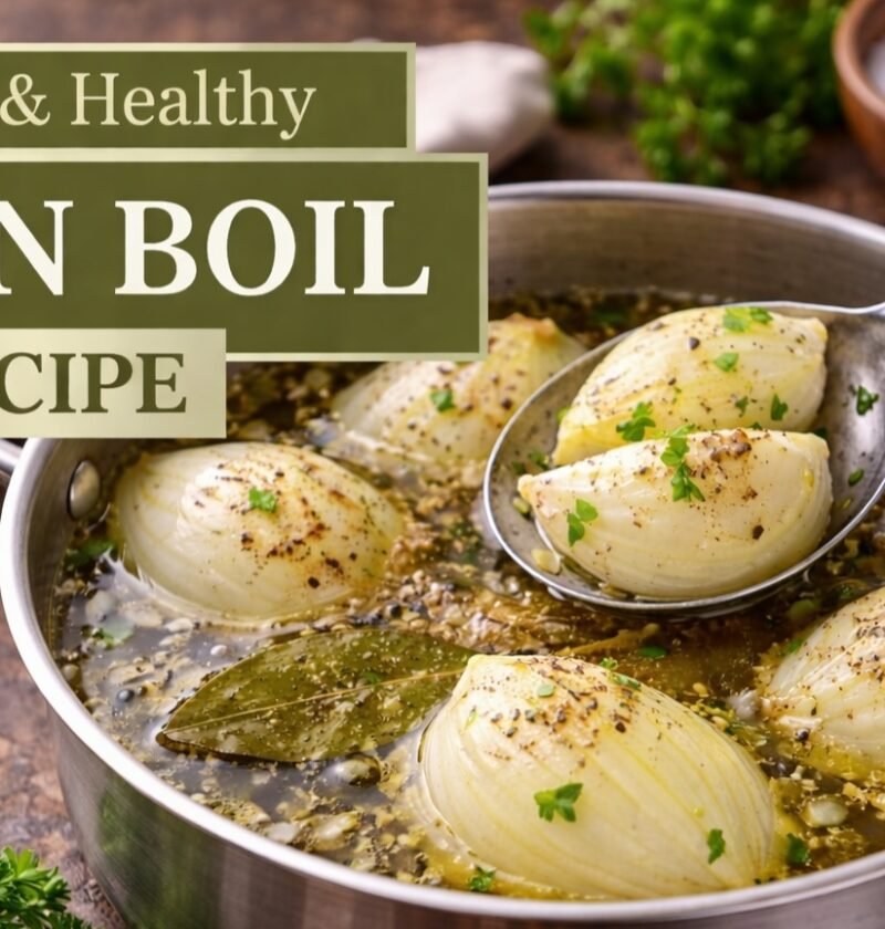 Onion Boil Recipe (Simple, Healthy, and Surprisingly Delicious) 8 Onion Boil Recipe
