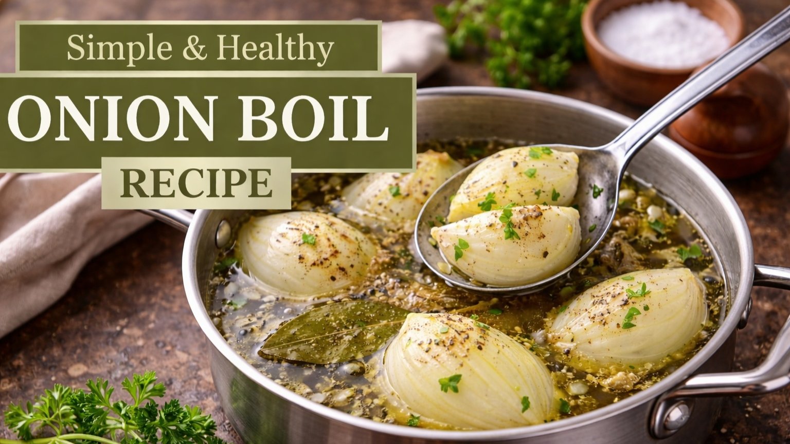 Onion Boil Recipe