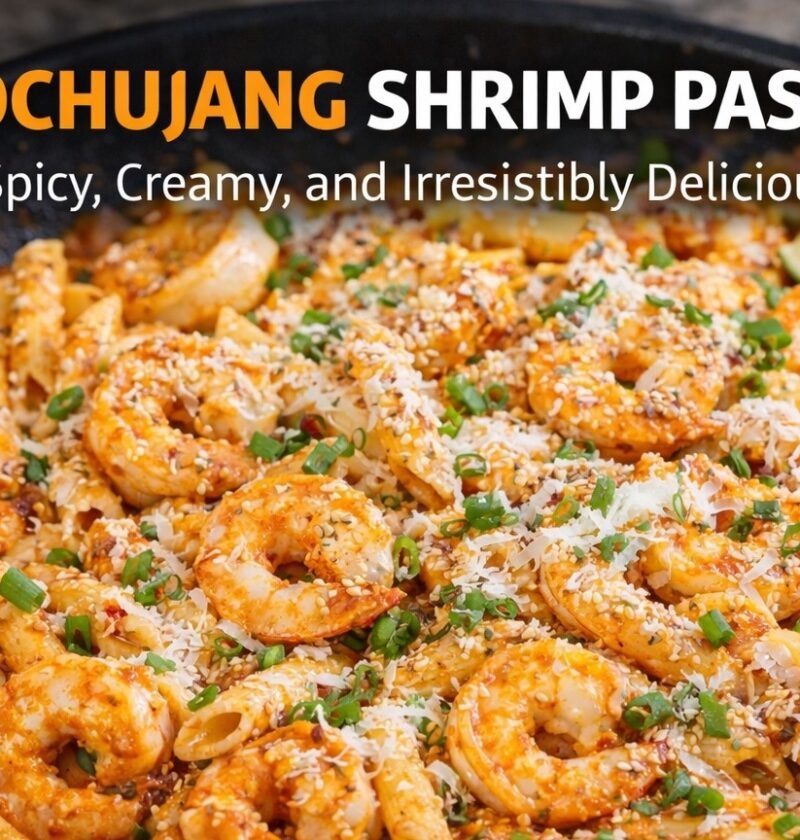 Gochujang Shrimp Pasta: A Bold Fusion of Korean Heat and Italian Comfort 7 Gochujang Shrimp Pasta