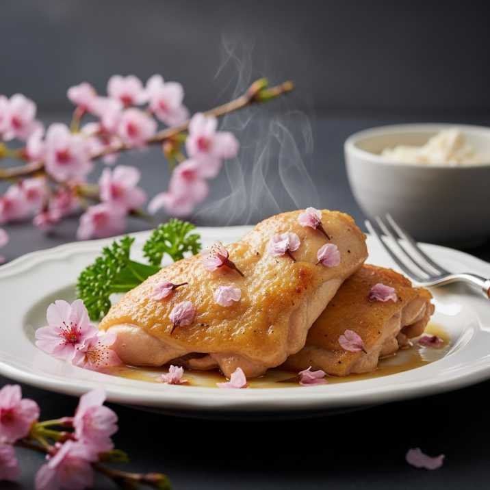 Japanese Cherry Blossom Chicken Recipe