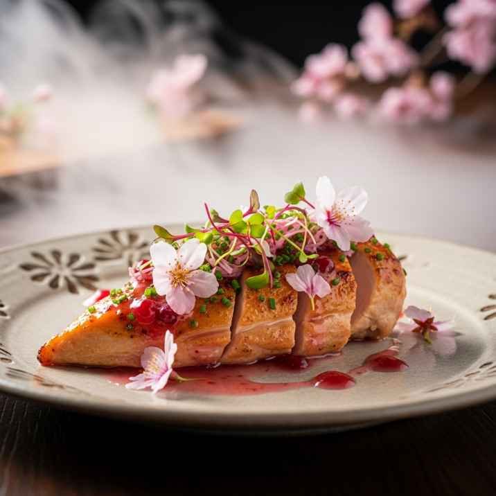 Japanese Cherry Blossom Chicken Recipe