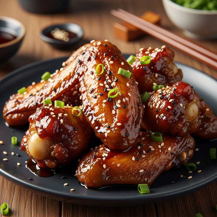 Korean Sticky Wings Japanese Recipe