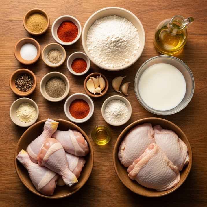 Los Pollos Hermanos Fried Chicken Recipe 4 Los pollos hermanos fried chicken ingredients