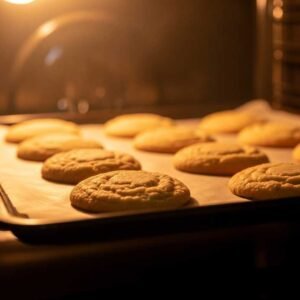 baking cookies for a birthday cake ice cream sandwich