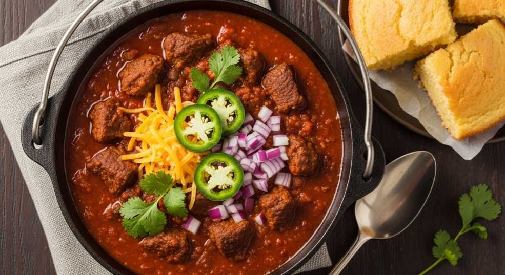 Texas Pepper Belly Pete chili recipe – easy homemade Texas chili
