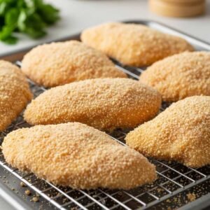 breaded chicken resting before frying.jpg