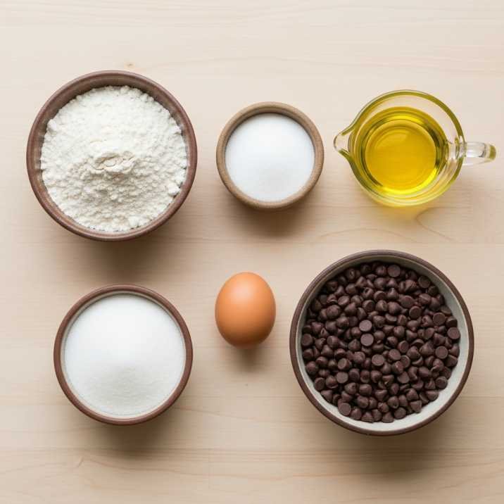 ingredients for chocolate chip cookies without butter