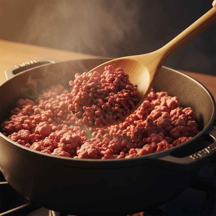 Mexican Soup with Ground Beef and Potatoes Recipe 6 Cooking ground beef