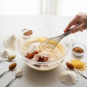 Easy Carl’s Jr Fish Sandwich Recipe 6 fish fry batter preparation step.png