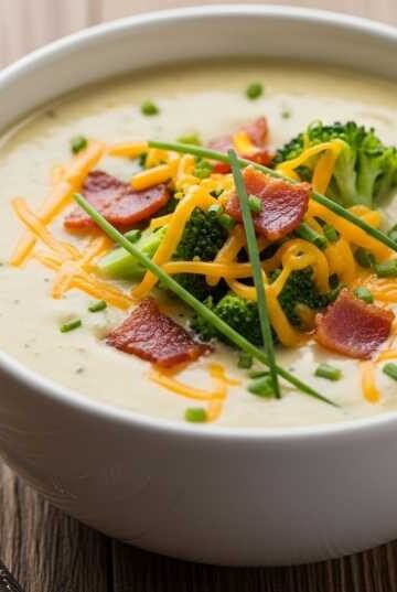 keto broccoli cheese soup without heavy cream