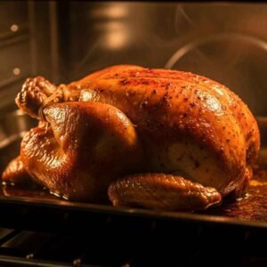 molokai chicken baking in oven