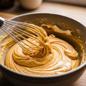pumpkin cheesecake filling mixture