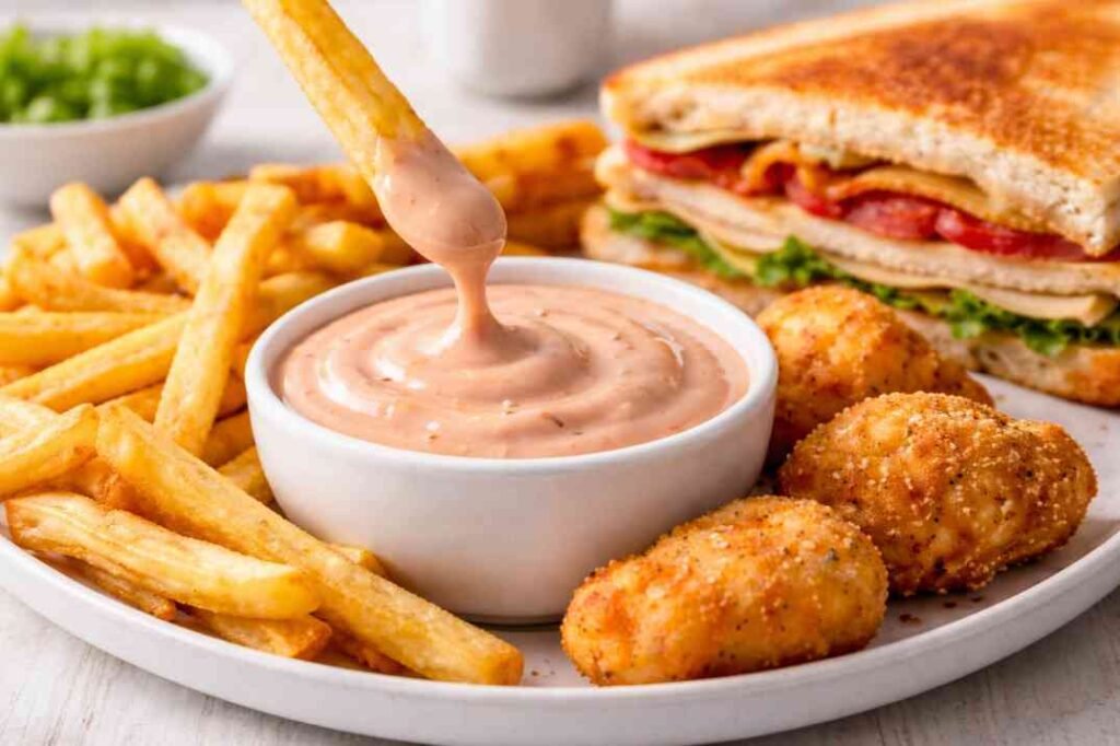 Ingredients used in IHOP sauce: mayonnaise, ketchup, mustard